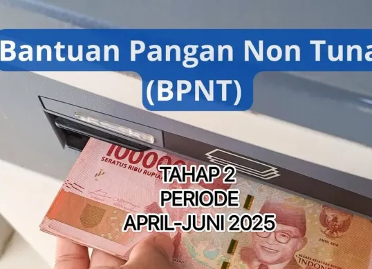 Penyaluran bansos BPNT tahap 2 periode April-Juni kapan dicairkan? bansos disalurkan bulan April 2025 secara bertahap. (Canva)