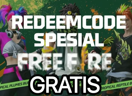 Kode redem Free Fire (FF) hari ini Senin, 5 Mei 2025. (Sumber: Garena)