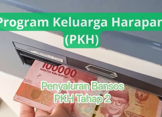 Pencairan bansos PKH tahap 2 periode April-Juni 2025 segera cair. (Canva)
