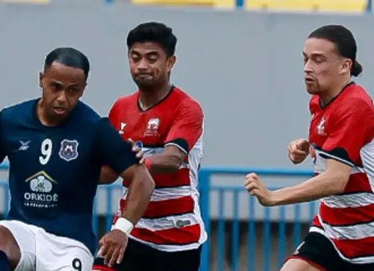 Madura United tersingkir dari ajang AFC Challenge League 2024/2025. (Sumber: Instagram/@maduraunited.fc)