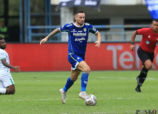 Marc Klok optimis performa lebih baik di ACL Two (Sumber: Poskota/Ade Mamad)
