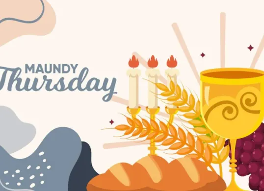 10 ucapakan Kamis Putih pakai bahasa Inggris dan Indonesia (Sumber: Freepik/Freepik)