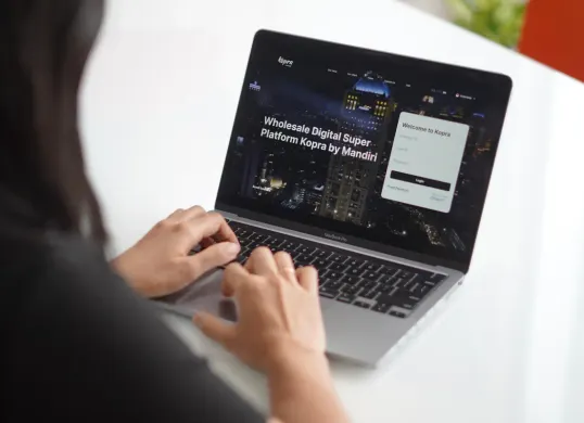 Layanan digital Kopra by Mandiri. (Sumber: Dok. Mandiri)