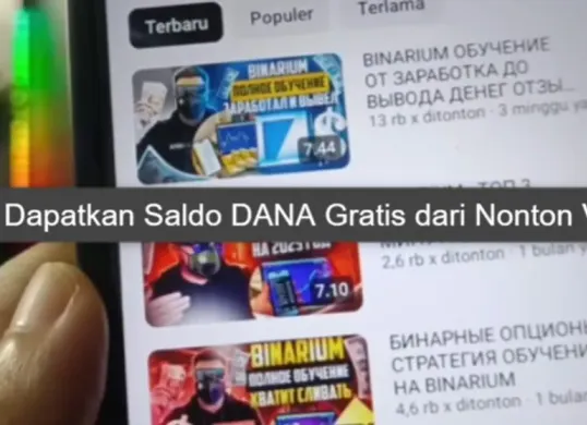 Ingin dapat saldo DANA gratis hingga Rp4.000.000 hanya dengan nonton video YouTube? Simak caranya! (Sumber: Youtube Bang Wicak Cuy)