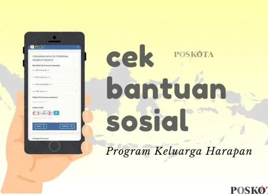 Segera lakukan pengecekan bansos PKH 2025. (Sumber: Poskota/Della Amelia)