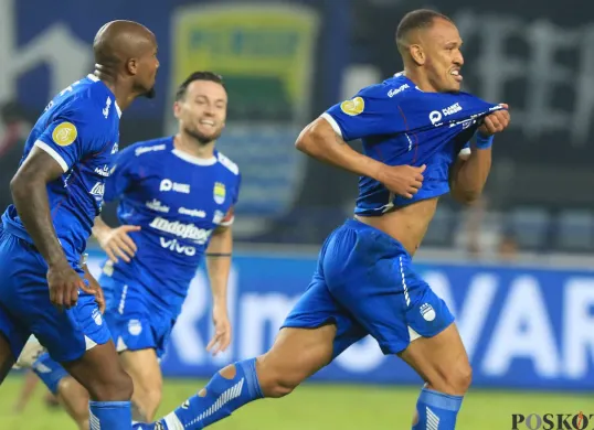 Potret pemain Persib Bandung. (Sumber: Poskota/Ade Mamad)