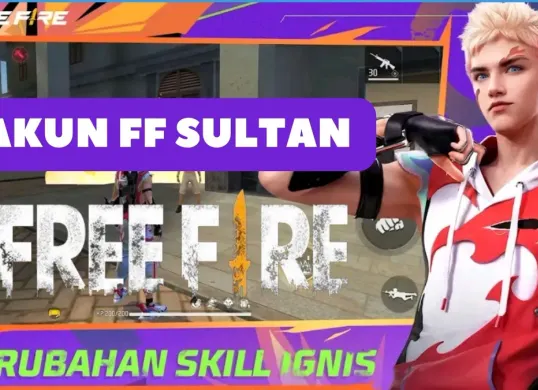 Klaim akun FF sultan gratis hari ini Sabtu, 10 Mei 2025. (Sumber: Garena)
