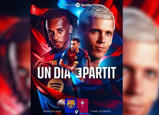 Prediksi susunan pemain Barcelona vs Celta Vigo di pekan 32 La Liga 2024/2025 (Sumber: Instagram @fcbarcelona)