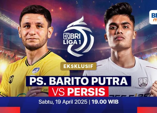 Link live streaming Barito Putera vs Persis Solo di pekan 29 Liga 1 2024-25. (Sumber: Vidio)