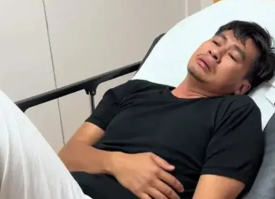 Sakit setelah diduga bercanda arah kiblat saat umroh (Sumber: TikTok/Arif Muhammad)