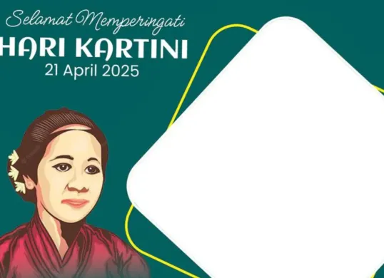 Link Twibbon Hari Kartini 2025 menjadi media kreatif memperingati perjuangan RA Kartini di era digital. (Sumber: Pinterest)