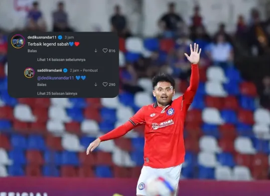 Saddil Ramdani pamit dari Sabah, gabung ke Persib musim depan. (Sumber: Instagram/@saddilramdanii)