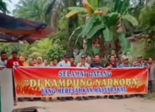 Kekecewaan warga atas peredaran narkoba. (Sumber: X/@Heraloebss)