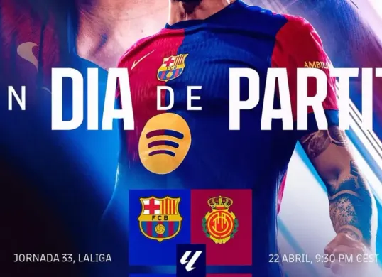 Tonton live streaming Barcelona vs Mallorca di pekan ke-33 Liga Spanyol 2024/2025 (Sumber: Instagram @fcbarcelona)