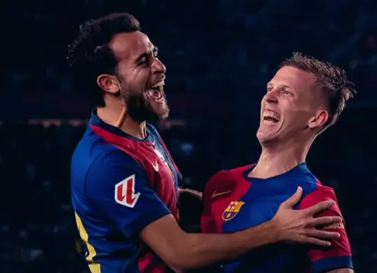Barcelona semakin kokoh di puncak klasemen La Liga dengan keunggulan tujuh poin atas Real Madrid, usai mengalahkan Mallorca di pekan 33. (Sumber: Instagram/@fcbarcelona)