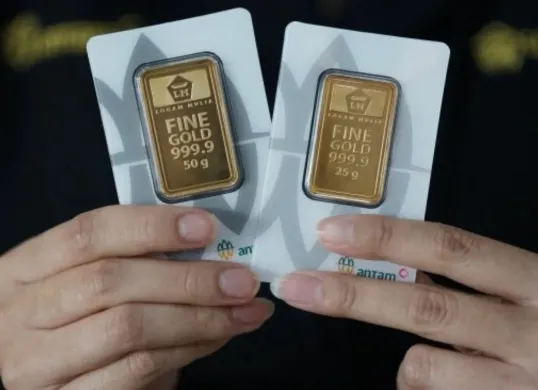Harga emas Antam hari ini Selasa, 29 April 2025. (Sumber: Antam)