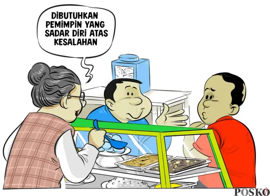 Obrolan Warteg: Aneh, Jika PSU Hasilkan PSU (Sumber: Poskota/Arif Setiadi)