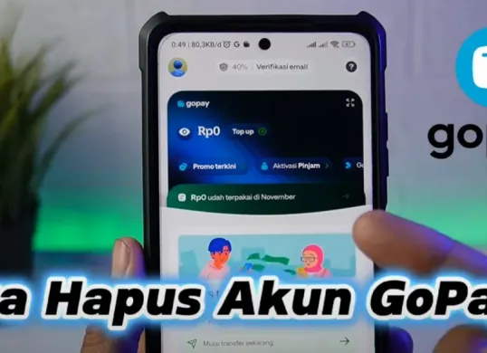 Gini cara hapus akun GoPay tapi masih ingin pakai nomor yang sama atau nomor masih tetap bisa dipakai ulang. (Sumber: Youtube Cara Tutorial Com)