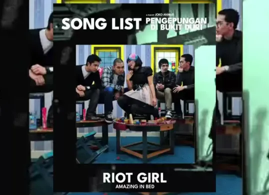 Daftar lagu OST film Pengepungan di Bukit Duri yang viral. (Sumber: Instagram/@jokoanwar)