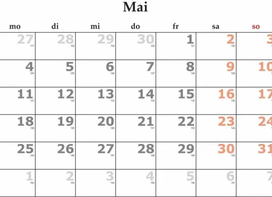Ilustrasi kalender Mei 2025. (Sumber: PxHere)
