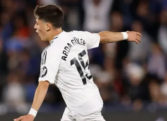 Gol tunggal Arda Guler membawa  Real Madrid berhasil meraih kemenangan penting dengan skor 1-0 atas Getafe dalam laga lanjutan La Liga 2024/2025. (Sumber: Instagram/@realmadrid)