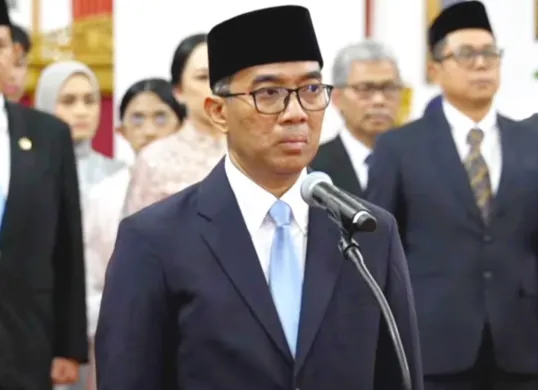 Potret Mendiktisaintek, Brian Yuliarto. (Sumber: YouTube/ Sekretariat Negara)