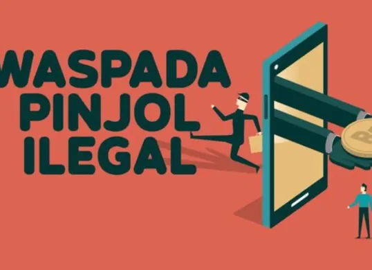 Ilustrasi waspada terhadap pinjol ilegal. (Sumber: Asuransi Jasindo Syariah)