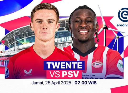 Link live streaming FC Twente vs PSV Eindhoven. (Sumber: Vidio)