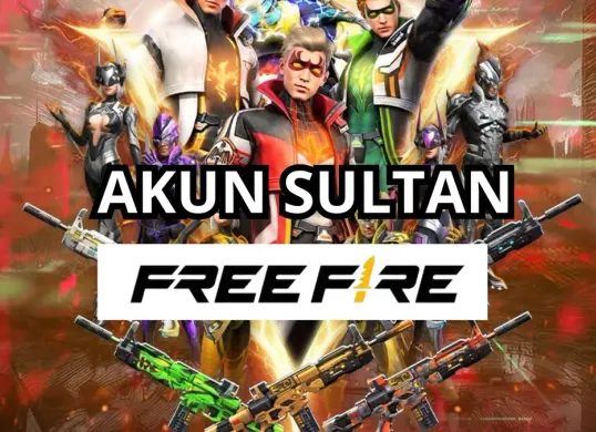 Akun FF sultan gratis Google dan Facebook hari ini Selasa, 13 Mei 2025. (Sumber: Garena)