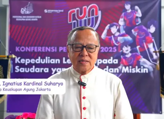 Kardinal Ignatius Suharyo, Uskup Agung Jakarta, akan hadir di Konklaf Vatikan 2025 sebagai wakil Indonesia dalam pemilihan Paus baru (Sumber: Instagram/@parokicikaranggerejaibuteresa)