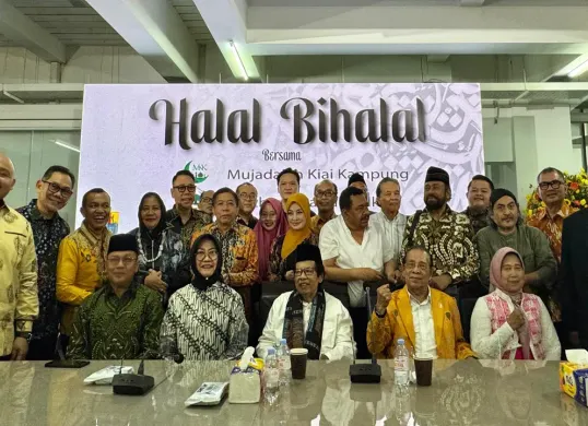 Acara Halal Bihalal Mujahadah Kiai Kampung di Atamimi Palace, Malang, Jawa Timur, Minggu, 27 April 2025. (Sumber: Dok. MMK)