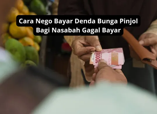 Negosiasi bayar denda pinjol bagi nasabah untuk meringankan pelunasan hutang di aplikasi pinjol. (Canva)