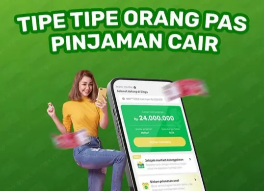 Tampilan aplikasi Singa Fintech. (Sumber: Instagram/@singa.id)