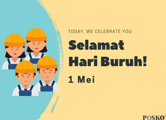 Twibbon Hari Buruh 2025 yang Diperingati Tiap 1 Mei Lengkap dengan Cara Pakainya (Sumber: Canva/Edited Muhammad Ibrahim)