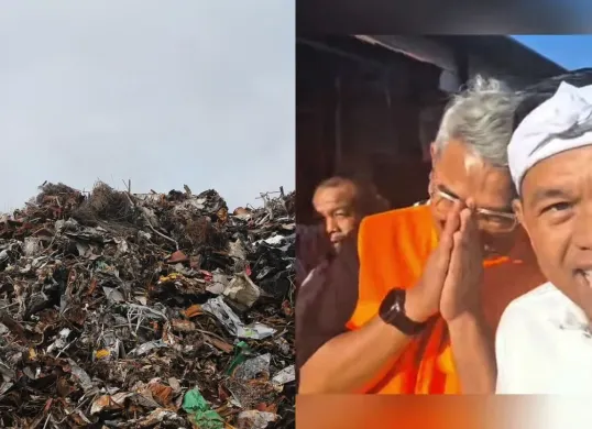 Dedi Mulyadi sidak langsung masalah penumpukan sampah di Gedebage, Bandung hingga 600 ton.