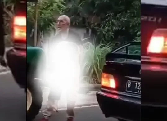 Yuke diduga nabrak anak kecil di Tasikmalaya (Sumber: Instagram/@delete_.id)