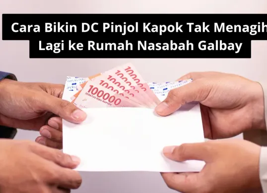 Bikin kapok DC pinjol tak datang lagi ke rumah nasabah. (Canva)