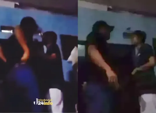 Seorang anak Kades di Bogor menganiaya seorang warga  karena tidak terima dikritik. (Sumber: Tangkap Layar Instagram/@jabodetabek24info)