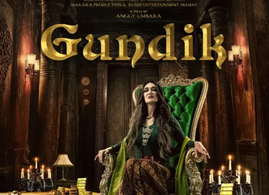Ilustrasi film Gundik yang diperankan oleh Luna Maya dan Maxime Bouttier. (Sumber: Instagram/@umbarabrother)