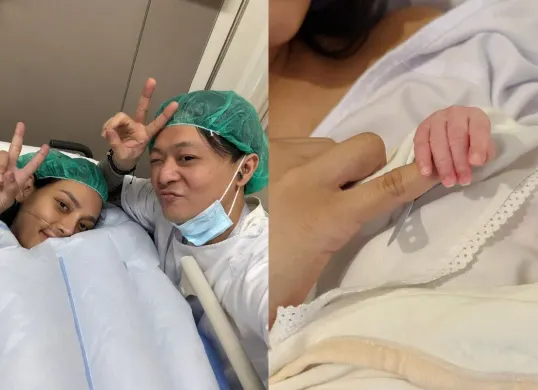 Erika Carlina memberi nama anaknya Andrew Raxy Neil, ini artinya. (Sumber: Instagram)