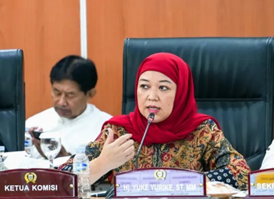 Ketua Komisi D DPRD Provinsi DKI Jakarta Yuke Yurike (Sumber: Dok. Sekretariat DPRD DKI)