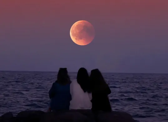 Fenomena Sturgeon Moon atau bulan purnama Agustus 2025. (Sumber: Pexels/Max Ravier)