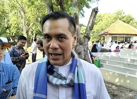 Staf Khusus Gubernur-Wakil Gubernur DKI Jakarta Bidang Komunikasi Publik, Chico Hakim. (Sumber: Poskota/M. Tegar Jihad)
