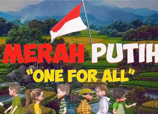 Film animasi 'Merah Putih One For All' yang menunai kritikan warganet. (Sumber: YouTube/CGV Kreasi)