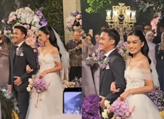 Umur dan Profesi Namira Adjani & Auditya Faiz Putra yang Menikah dengan Maskawin Istimewa (Sumber: Tiktok/@kontenviralyuk)