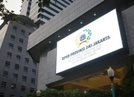 Susasana gedung DPRD Jakarta di kawasan Kebon Sirih, Jakarta Pusat. (Sumber: Dok. Sekretariat DPRD DKI)