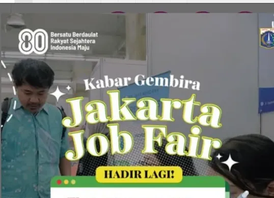 Jakarta Job Fair hadir tanggal 19-20 Agustus 2025 (Sumber: Instagram @dkijakarta)