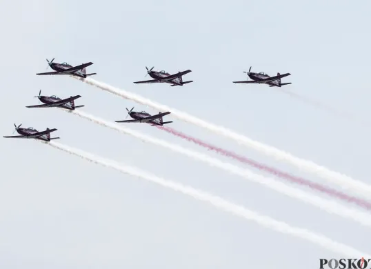 Persiapan Jupiter Aerobatic Team Jelang HUT ke-80 RI