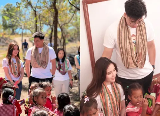 Agatha Chelsea dan Timothy Ronald wujudkan mimpi 1.000 sekolah di Indonesia. Kupang jadi langkah awal! (Sumber: Instagram/@timothyronaldd)