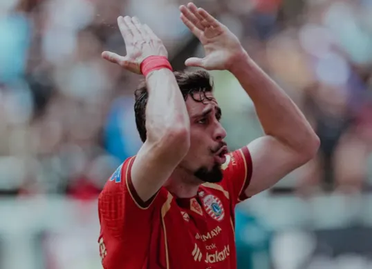 Potret pemain Persija Jakarta, Gustavo Franca Amadio. (Sumber: Persija)